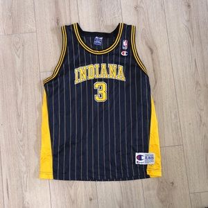 Vtg 90’s Indiana Pacers Pinstripe Champion Jersey